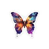 Butterfly and flower stickers