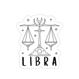 Star sign and moon stickers