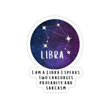 Star sign and moon stickers