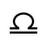 Star sign and moon stickers