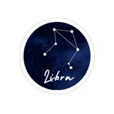 Star sign and moon stickers