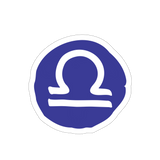 Star sign and moon stickers